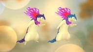 Regular and shiny Hisuian Typhlosion (Image via TPC)